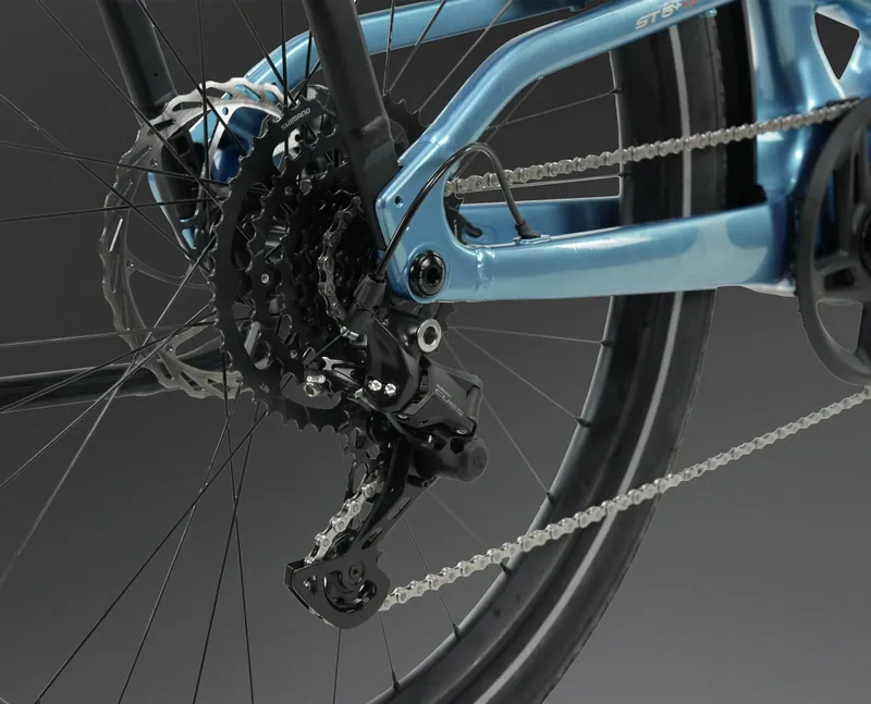 X-LAB ST5+ LS: Трансмиссия Shimano CUES, 9 скоростей